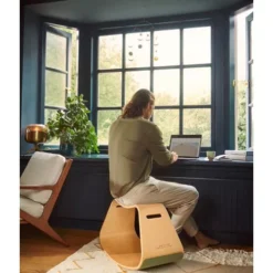 Wobbel Big Up Met Vilt - Babymuis Donkergrijs -Speelgoedwinkel wobbel up met vilt ilovespeelgoed12 2